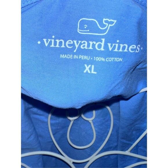 Vineyard Vines Mens Shirt Jingle winter Bells Long Sleeve Pocket Graphic Tee  Po - Picture 5 of 8